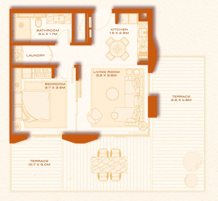 Plan d’étage 2