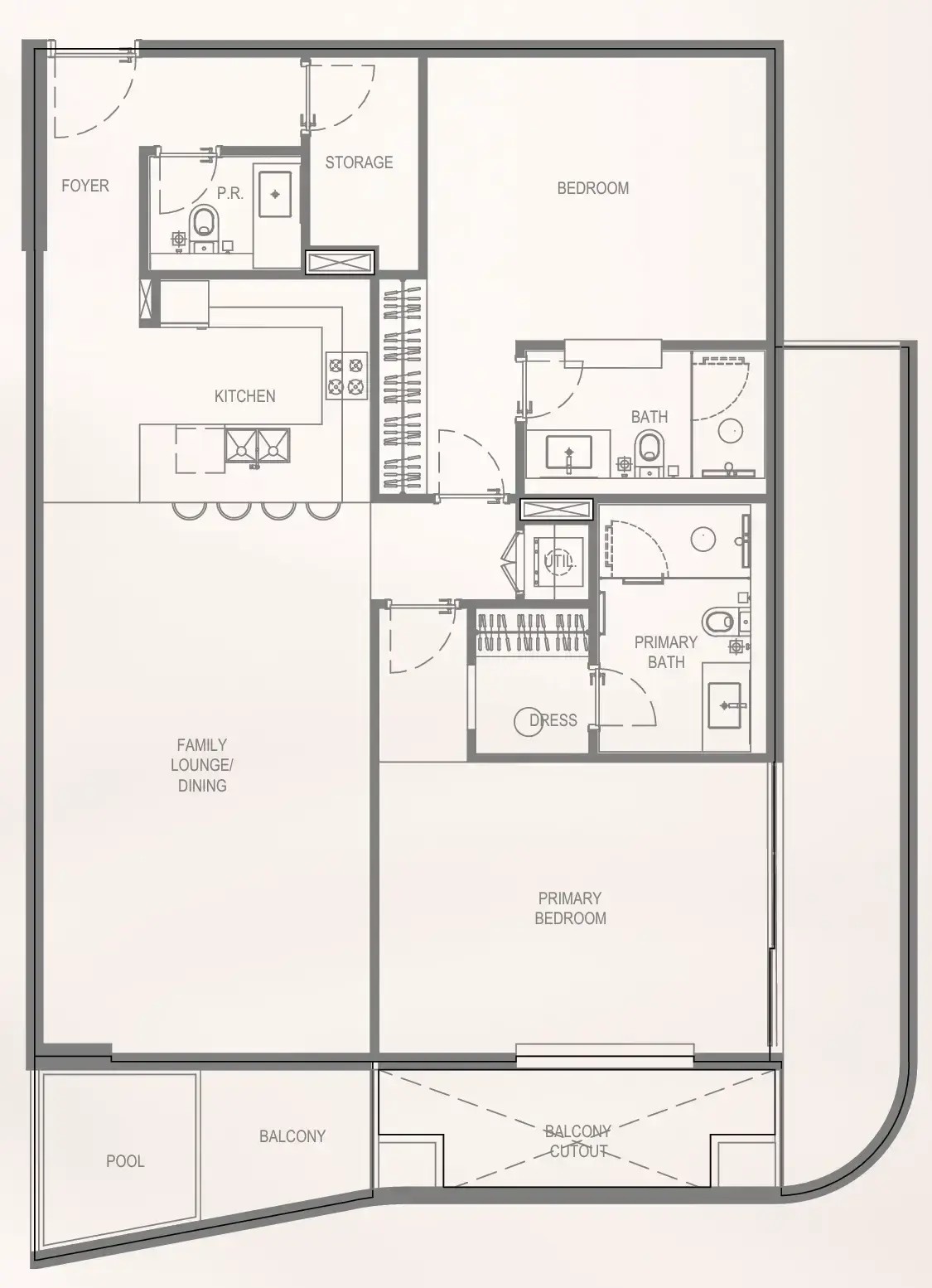 Plan d’étage 2