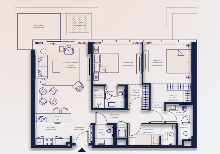 Plan etaj 2