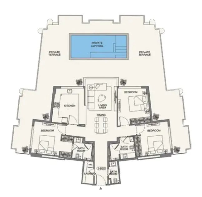 Plan d’étage 1