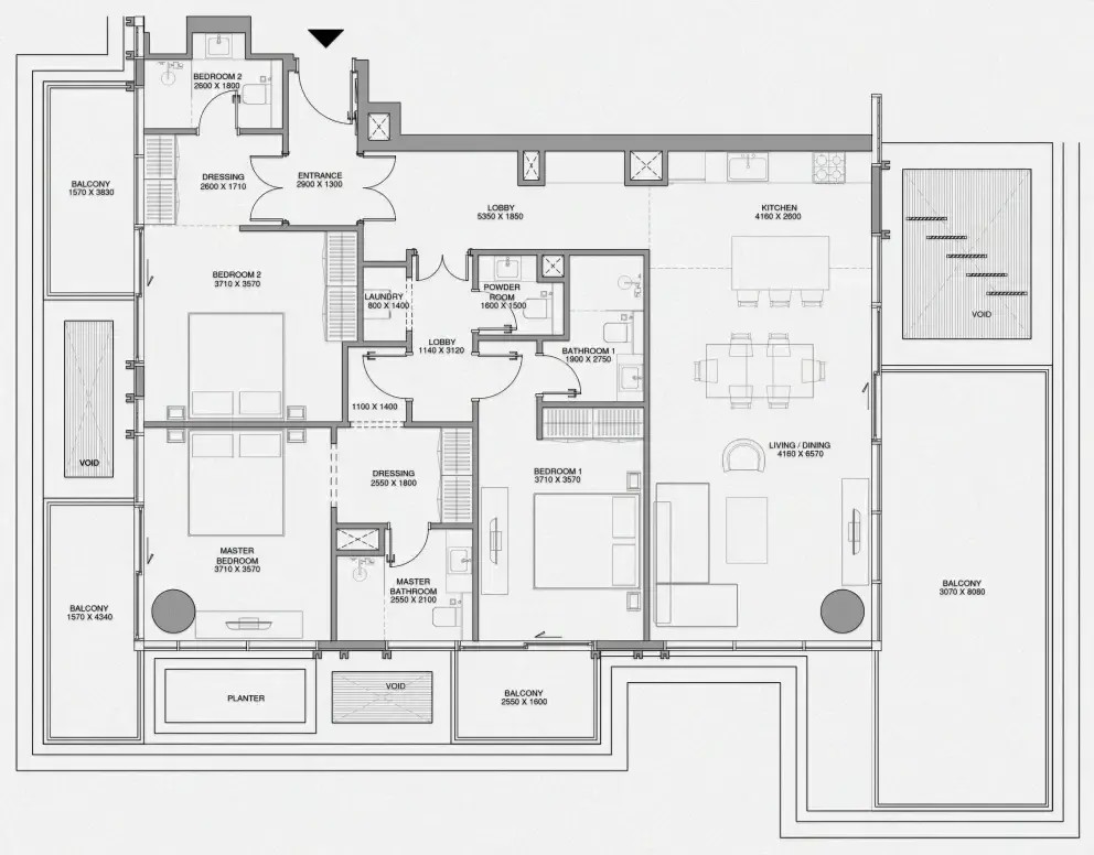 Plan etaj 1
